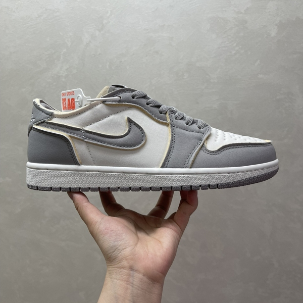 Air Jordan 1 Low OG  Atmosphere Grey 白灰 乔丹1代低帮  篮球鞋 板鞋  男女款