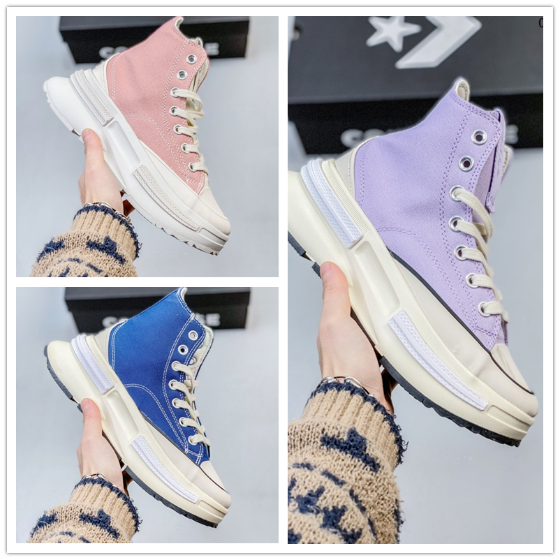 CONVERSE匡威女鞋Run Star Legacy CX粉色夹心厚底增高鞋 女款