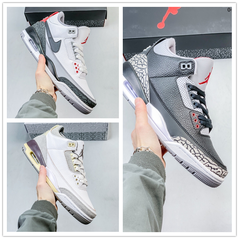 Air Jordan 3 JTH Justin Timberlake  Tinker Hatfheld  黑白手稿 联名 AJ3 乔丹3代 篮球鞋 男款